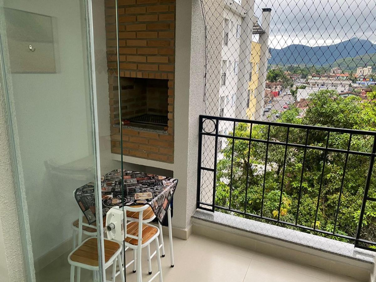 Jathy - Centro, Varanda Gourmet, Ar Condicionado, Piscina E Wi-fi Apartment Ubatuba