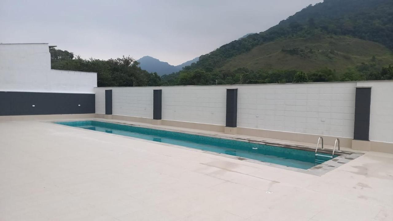 Jathy - Centro, Varanda Gourmet, Ar Condicionado, Piscina E Wi-fi Apartment Ubatuba